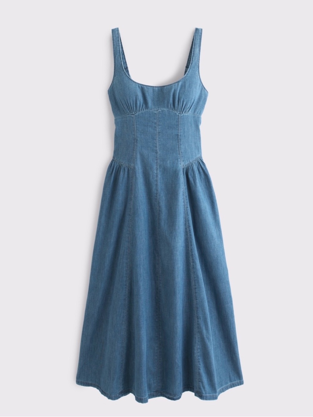 A&F Bra-Free Dylan Chambray
Midi Dress